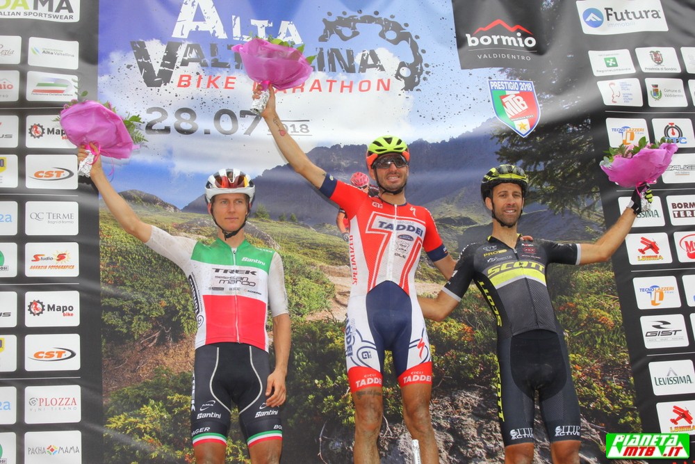 podio Alta Valtellina Bike Marathon